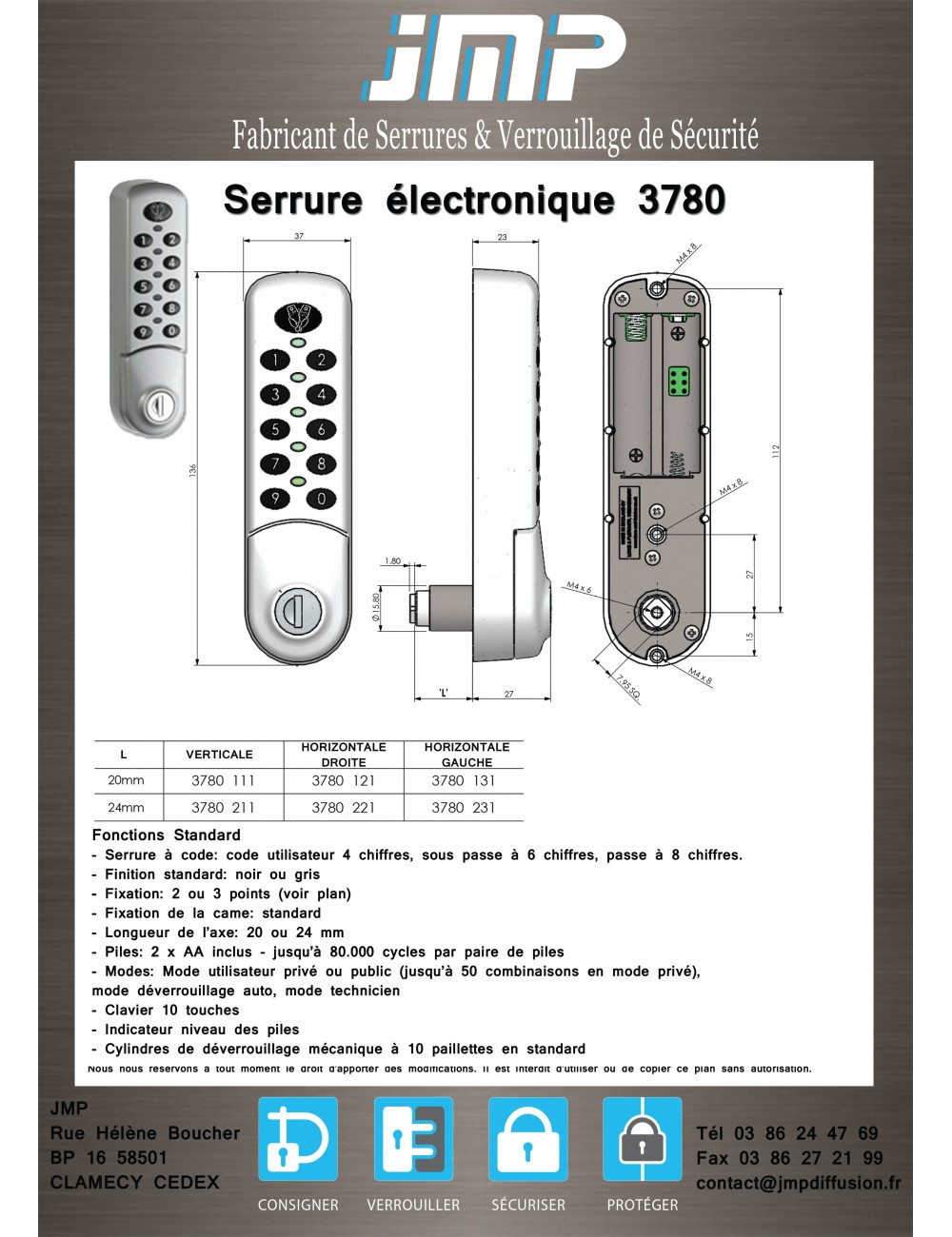 Serrure Electronique